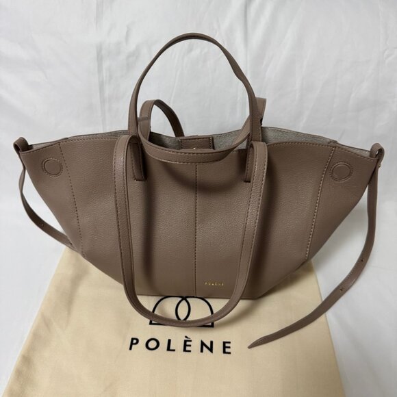 polene Cyme Mini Edition Textured Taupe - Picture 1 of 11